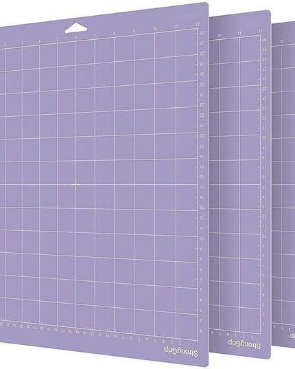 Enhance Your Crafting Journey with the Colorful 3-Piece Adhesive Cutting Mat Set for Cricut/Cameo 4