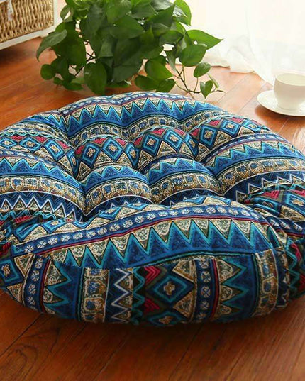 Serene Japanese-Inspired Plush Meditation Cushion Collection: Elevate Your Home Relaxation Experience