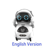 Charming Multilingual Mini Robot Buddy with Interactive Features