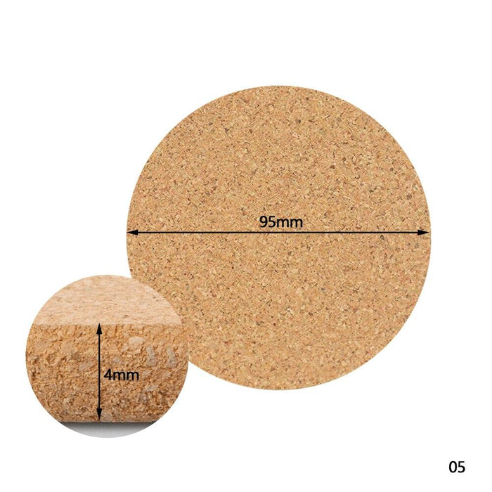 Sustainable Chic Cork Coasters: Elegant Protectors for Your Surfaces