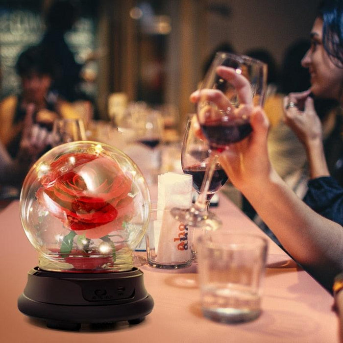 Radiant Velvet Rose Lantern - A Cherished Celebration of Love and Grace