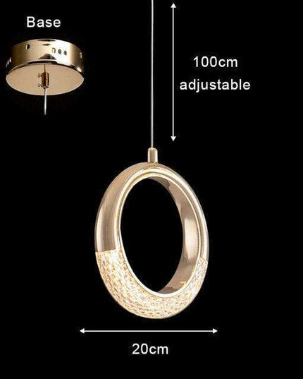 Luminous Nordic Crystal Elegance Chandelier - Timeless Glamour