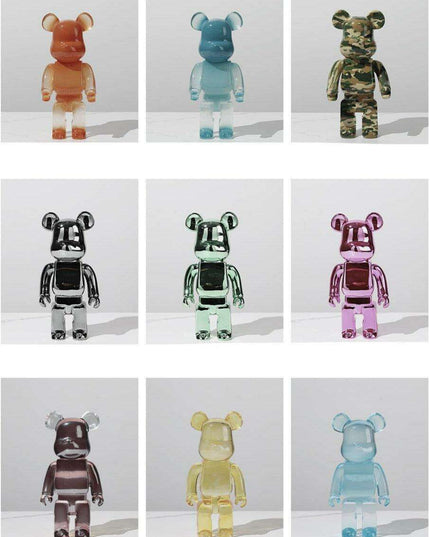 Chic Y2k Bearbrick 400 Collectible Figure - Artistic Home Accent for Stylish Interiors