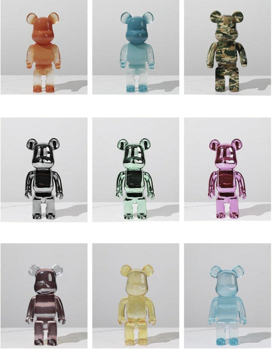 Chic Y2k Bearbrick 400 Collectible Figure - Artistic Home Accent for Stylish Interiors