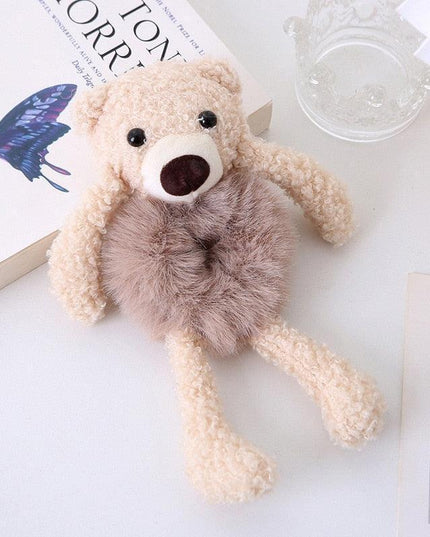 Playful Cartoon Animal Hair Scrunchies - Fun and Functional Hair Accessories for Women