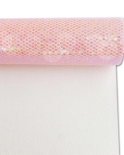 Golden Glittered Checkered Fabric Roll - Ignite Your Artistic Inspiration