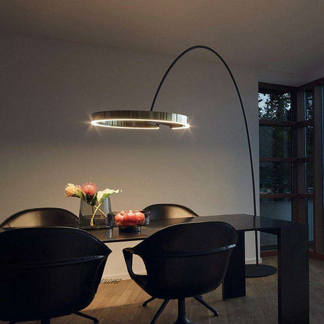 Sophisticated Italian LED Floor Lamp - Illuminate Your Home with Grace