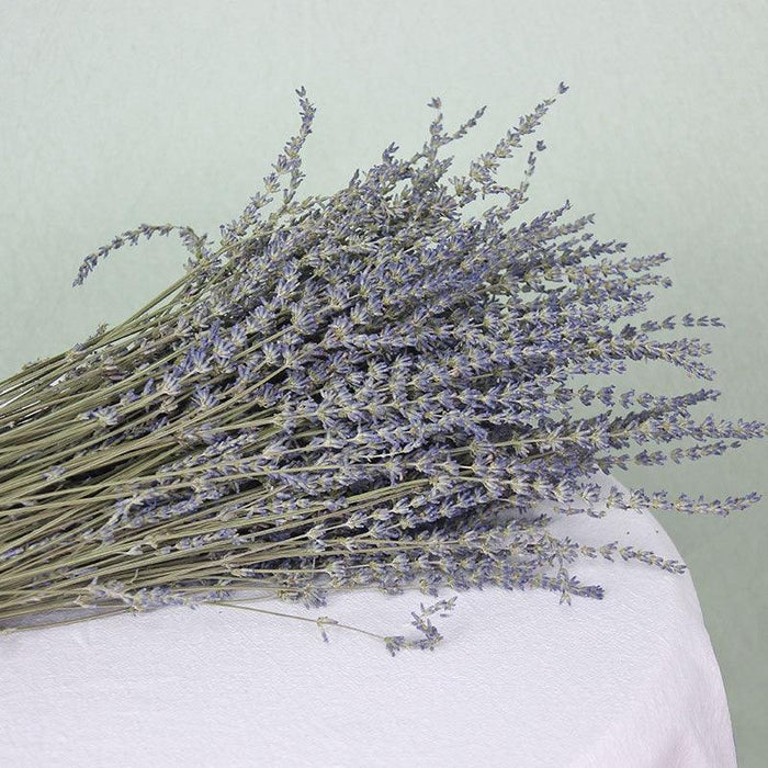 Romantic Lavender Dried Flower Bouquet for Wedding and Home Decor