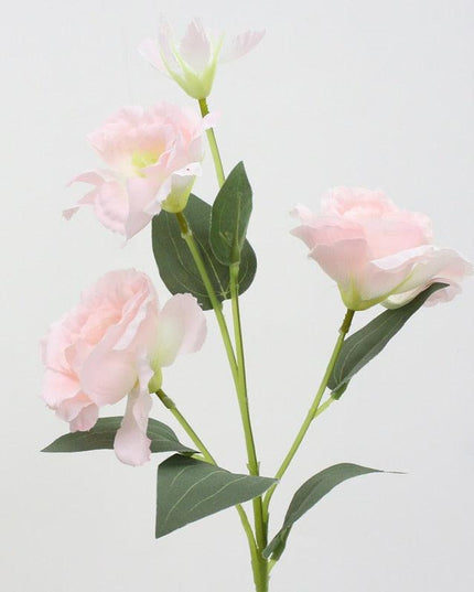 Deluxe 70cm Trigeminal Eustoma Silk Flower Bouquet - Lifelike Elegance