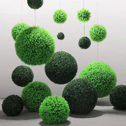 Elegant Premium Artificial Boxwood Sphere for Luxurious Home & Garden Decor