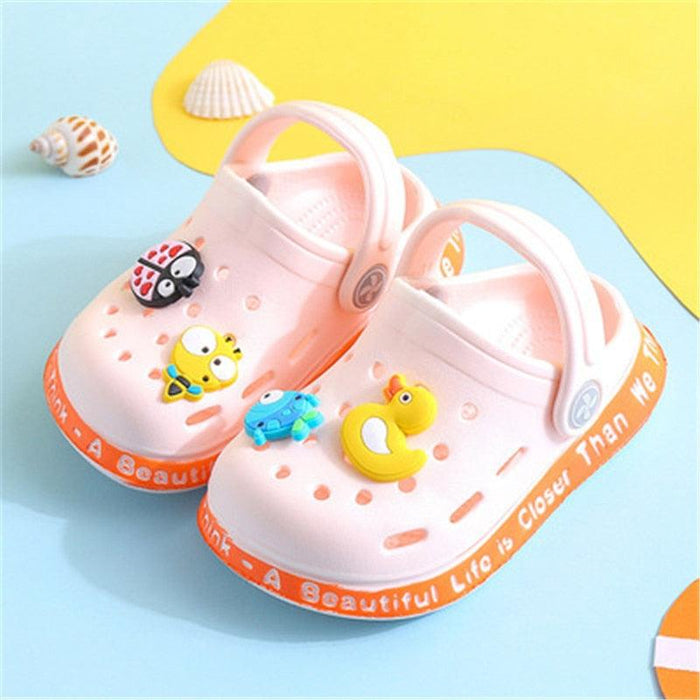 Kids Summer Mules Slip-On Sandals for Active Fun