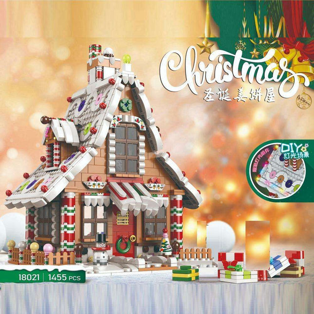 Santa's Enchanted Gingerbread House Creation Kit