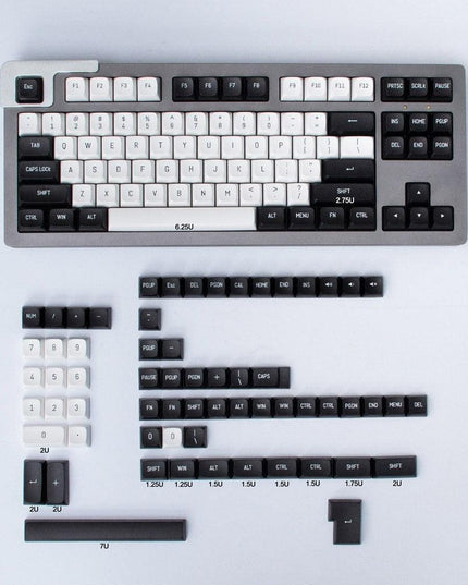 Upgrade Your Keyboard Aesthetic with 150 MSA Dual-Color Keycaps