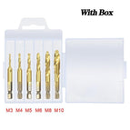 6Pcs Golden Long Set