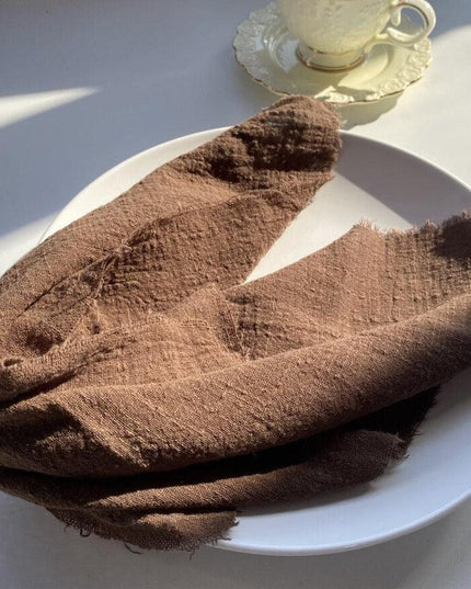 Elegant Holiday Linen Blend Napkins - 50 Pack for Festive Gatherings