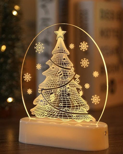 Enchanting 3D Illusion LED Night Light - Illuminate Your Space with Wonder