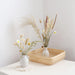 Artistic Abstract Ceramic Vase for Contemporary Dried Floral Arrangements