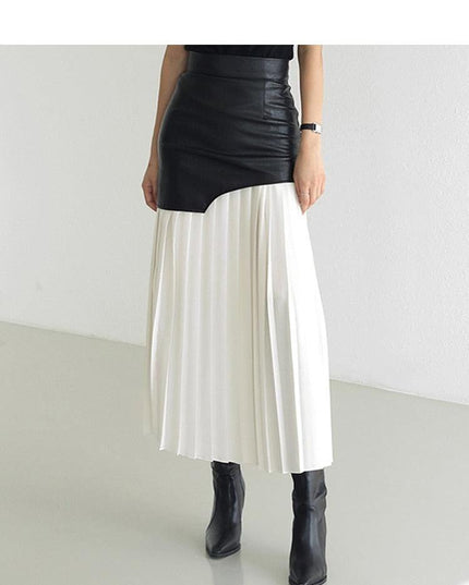 Elegant Pleated High Waist Midi Skirt for Spring 2022 - Stylish and Flattering Design