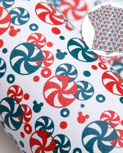 Mickey Mouse Faux Leather Craft Sheets Set - Effortlessly Create Jewelry & Accessories