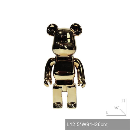 Chic Y2k Bearbrick 400 Collectible Figure - Artistic Home Accent for Stylish Interiors