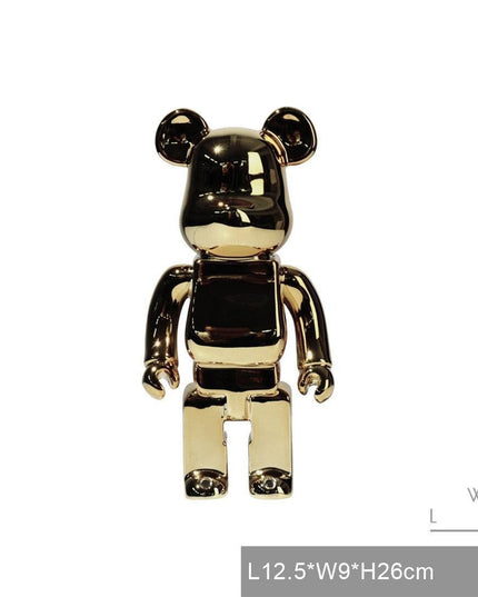 Chic Y2k Bearbrick 400 Collectible Figure - Artistic Home Accent for Stylish Interiors