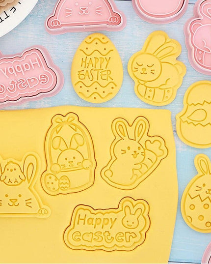 Festive Easter Cookie Cutter Set - Create Delightful Bunny, Egg, and Butterfly Treats