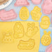 Easter Silicone Cookie Cutters - Create Charming Butterfly, Egg, and Bunny Cookies
