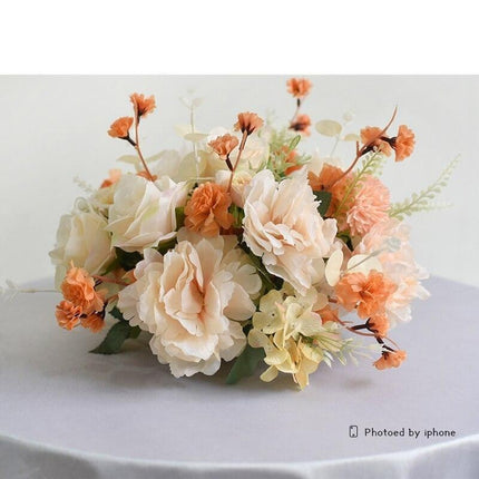 Sophisticated Round Floral Arrangement for Celebratory Events