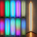 Contemporary LED Corner Lamp with RGBW Lighting - Stylish Illumination for Modern Living Areas