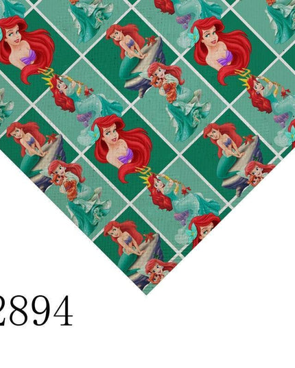 Vibrant Cartoon Character Synthetic Leather Crafting Sheet - A4 Size