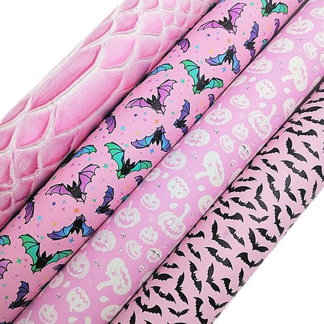 Halloween Themed Snake Skin Leather Crafting Kit for Creative DIY Projects