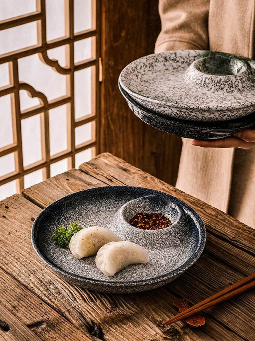 Elevate Your Dining Experience with a Stylish Japanese-Inspired Plate Set