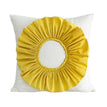 Yellow-sunflower-B / 1PCS  Cushion cover