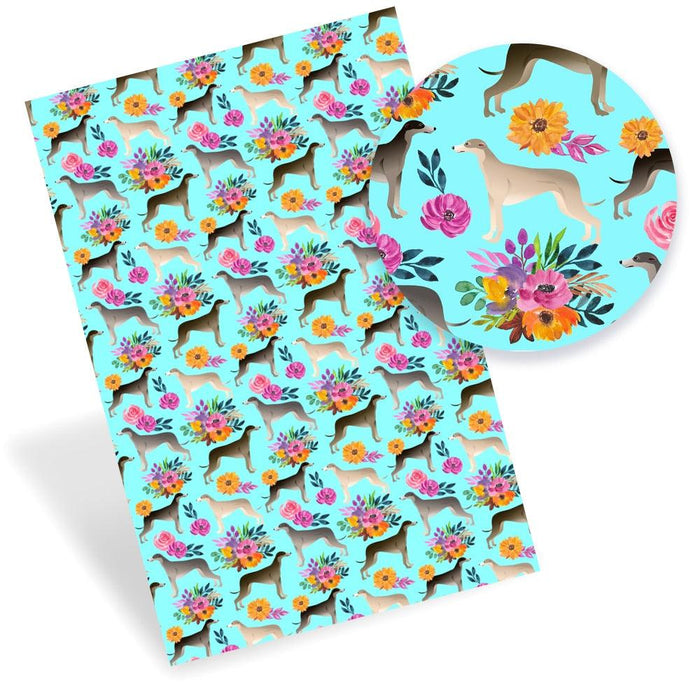 Puppy Pals Faux Leather Crafting Kit with Adorable Dog Prints