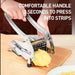 Effortless Stainless Steel French Fries Cutter Machine For Fast Potato Slicing