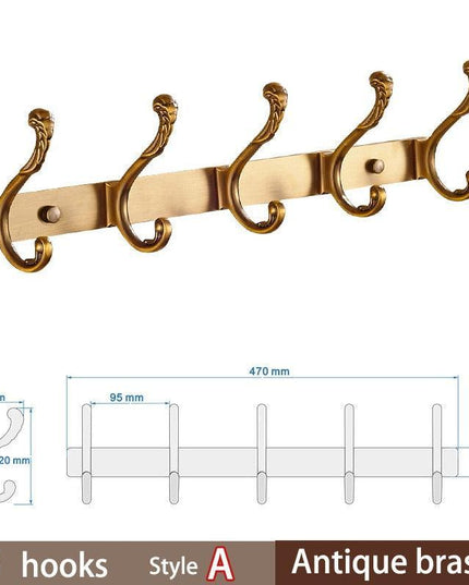 Opulent Botanical Brass Towel Rack for a Chic Bathroom Transformation