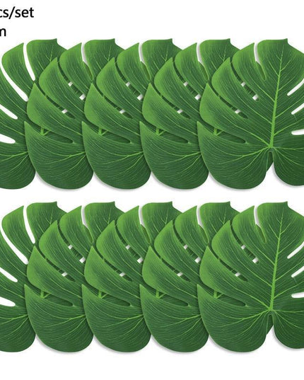 Luxurious Tropical Oasis: Premium Faux Palm Leaves for Upscale Home Decor