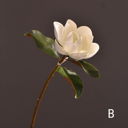 Exquisite Customizable Silk Magnolia Flower Arrangement with Tailored Stems