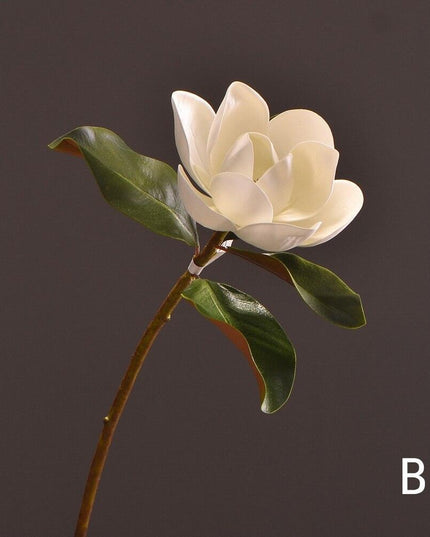 Exquisite Customizable Silk Magnolia Flower Arrangement with Tailored Stems
