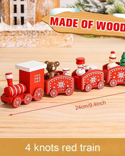 Charming Holiday Train Ornament - Joyous Decor for Christmas Celebrations