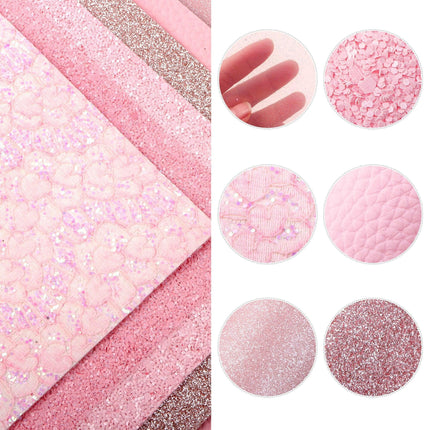 Dazzling DIY Glitter Craft Collection - 5 Sparkling Sheets