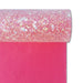 Chunky Glitter Leather Roll - Crafting Sparkle for Bags, Shoes, and Accessories