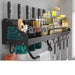 Aluminum Wall-Mounted Kitchen Storage Rack with Chopsticks Holder