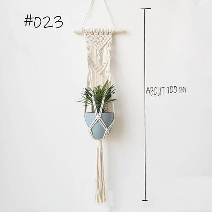 Artisan Macrame Plant Hanger for Chic Home Aesthetics