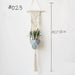 Boho Chic Handmade Macrame Plant Hanger for Elegant Home Styling