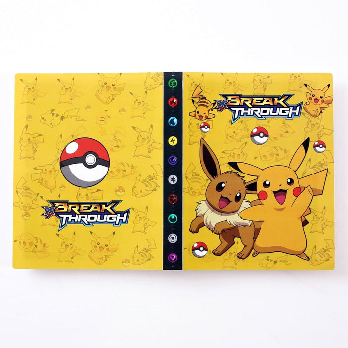 Pikachu Bluesky Pokemon Card Binder - Holds 240 Cards