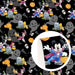 Enchanting Mickey Mouse Halloween Synthetic Leather Sheets - DIY Crafting Material for Magical Projects