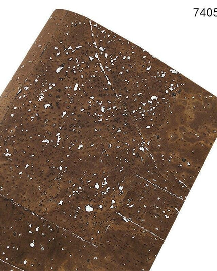 Exquisite Crafting Fabric Set: Synthetic Leather, PVC Vinyl & Cork - 0.7mm Thickness, 30x135cm