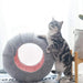 Shell Cat Haven & Tunnel Condos for Feline Elegance