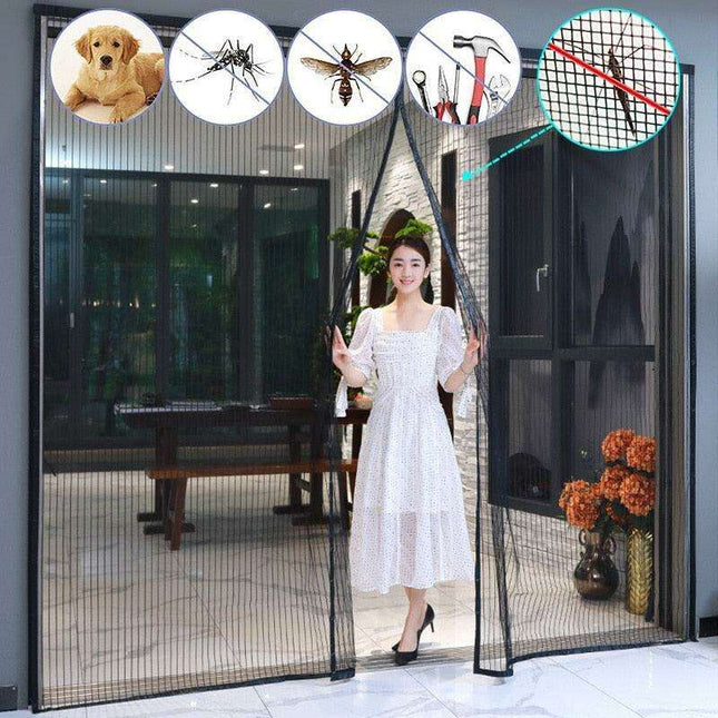 Summer Breeze Magnetic Bug Screen Curtain - Your Ultimate Insect Defense Solution